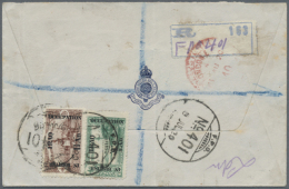 1919/1921, Partie Mit Frankierten Feldpost-R-Briefe Mit Den Feldpost-Nummern 37, 140, 401 Und 404, Dabei Ein Brief... - Irak