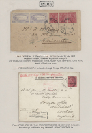 1915-18/1939-43: Collection Of 19 Covers Used During WWI (6) And WWII Including A Lot Of Interesting Details As... - Other & Unclassified