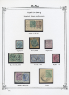 IRAQ 1868/1916: Group Of 13 Indian Stamps (8 On Pieces) And Two Covers Used In IRAQ, With Stamps Used In Amara,... - Andere & Zonder Classificatie