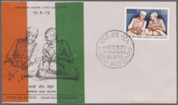 1960's/1980's Mostly: Collection Of About 180 First Day Covers Including Popular Topics Incl. Gandhi, FDCs Of... - Other & Unclassified