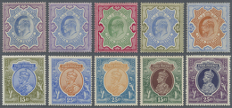 1882-1946: MINT Collection Of British India Issues, From QV To KGVI. Issues Plus C.E.F. And I.E.F. Series, Complete... - Autres & Non Classés
