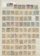 1862/1963, Specialized Postmark Collection On Loose Stamps In Stockbook, Inc. Treaty Ports, Foreign Markings Inc.... - Andere & Zonder Classificatie