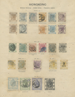 1862/1937, Used With KEVII And KGV Up To $10, Resp. Few Mint No Gum,  "LIGNE N" Or "Canton Steamer Letter Box"... - Andere & Zonder Classificatie