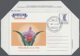 1995/1996 (ca.), Accumulation With About 160 Mostly Unused With Some CTO AEROGRAMMES Of Same Type But Includes Some... - Honduras