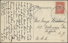 1898/1946, Group Of Four Better Entires: NASRE, SAFED, BON SAMARITAIN, BUR.AMB.JERUSALEM JAFFA 1. (D) - Palestine