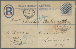 1897-1959, Nice Lot Of Registered Stationery Envelopes In Different Formats Containing 27 Pieces Unused And 11... - Ghana (1957-...)