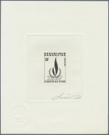 1965/1983 (approx). Collection Of 10 Different Epreuves D'artiste Signée Showing Various Topics. Former... - Gabon