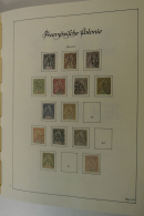 1904/78: Very Well Filled, Till 1959 Mint Hinged And Used, From 1959 MNH Collection Gabon 1904-1978 In Leuchtturm... - Gabon