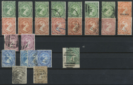 1891/1992, Mint And Used Collection/accumulation On Stockcards, From A Nice Section QV Issues Incl. Specimen And... - Falklandeilanden