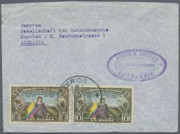 1890/1990 (ca.), Mainly 1930s/1960s, Accumulation Of Apprx. 400 Covers Showing A Good Range Of Attractive... - Ecuador