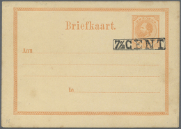 1877/1939, Collection Of 45 (apparently Only Different) Unused Stationeries, Comprising Cards, Reply Cards And... - Curaçao, Nederlandse Antillen, Aruba