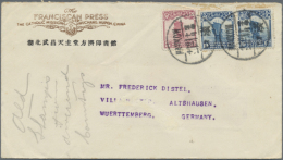 1892/1948, Covers (8), Stationery (2 Inc. Shanghai Local Post Envelope Han E1 Mint), Mint Ppc PRC (2), Silver... - Andere & Zonder Classificatie