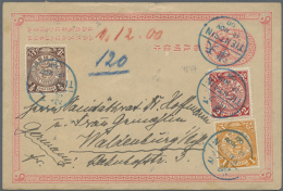 1880/1930 (ca.), Lot Mint/used/cto Stationery Of Empire/republic (4) Or Shanghai/Chefoo Local Posts (14). Total 18... - Autres & Non Classés