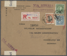 1940/41, Covers (9 Inc. 5 Registered) From A Commercial Correspondence To Hamburg/Germany, All Censored, Two Have A... - Other & Unclassified