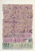 1880/1910 (ca.), Fiscals, Accumulation Of Apprx. 170 Fiscal Stamps QV And KEVII. (D) - Sri Lanka (Ceylan) (1948-...)