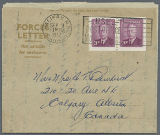 1952/1975 (ca.), FORCES MAIL: Accumulation With About 850 Unused And Used/CTO Forces Letter And Airletter Forms... - Andere & Zonder Classificatie
