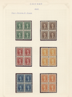 1937/1951, Mint And Used Collection Of The KGVI Issues, Neatly Mounted On Album Pages, Somewhat Specialised Incl.... - Autres & Non Classés