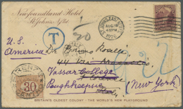 1857/1943 (ca.), Unusual Accumulation With 18 Covers And Postal Stationeries Incl. Interesting Usages, Rates And... - Lettres & Documents