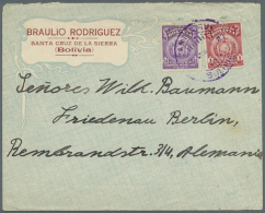 1910/1980 (ca.), Chiefly 1930s/1950s, Accumulation Of Apprx. 270 Covers/cards, Many Commercial Airmail To Foreign... - Bolivië