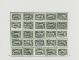 1898, Collection Of 50 Nicely Cancelled Pieces Of The 10 Fr. Yellowgreen/black Issue Of 1898. MIchel 2.250,- (D) - Andere & Zonder Classificatie