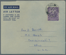 1950/1990 (ca.), Accumulation With About 200 Used And Unused Airletters And AEROGRAMMES With Many Better Items... - Barbados (1966-...)