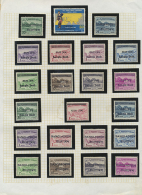 1971/1980, Mint And Used Collection/accumulation On Album Pages/stockpages, Showing A Nice Section Overprints, U/m... - Bangladesh