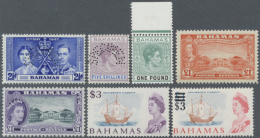 1937/1967, U/m Assortment Incl. Specimen Sets SG 146/48s, 176/77s, 149/56s Ex (eight Values), 1948 Tercentenary... - Bahamas (1973-...)