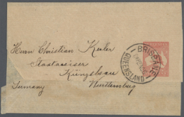 1890/1990 (ca.), Accumulation Incl. A Few Australian States With About 120 Covers, Postal Stationeries And FDC's... - Autres & Non Classés