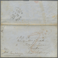 1853/1947 (c.): Group Of 16 Unusual Covers Including 1853 Cover To Redfern Near Sydney Bearing An Indistinct Strike... - Andere & Zonder Classificatie