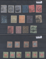 1855/1905 (ca.), Assortment Of Apprx. 210 Stamps And A Fiscally Used Pair Tasmania, Varied Condition, Viewing Is... - Andere & Zonder Classificatie