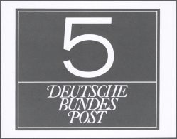 1966/1967, Neue Dauerserie, Sammlung Von 61 S/w-Fotoessays Zeichnung "Ziffer" In Verschiedenen Designs, In Den... - Other & Unclassified