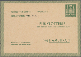 1948/1961. Mit Bizone. Sammlung Von 23 Postkarten Und LP-Faltbriefe. Dabei Sind Beste Und Bessere Stücke Wie... - Autres & Non Classés