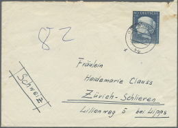 1951/1968, Saubere Partie Von über 100 Briefen Und Karten Mit Ausschließlich Einzel- Und... - Autres & Non Classés