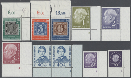 1948/1970, Meist Postfrischer Bestand Bundesrepublik, Anfangs Ein Wenig Bizone Mit U. A. Exportmesse-Block, Dann... - Autres & Non Classés