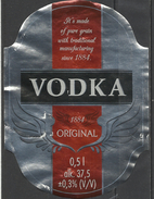 Hungary, Original Vodka. - Alcoholen & Sterke Drank