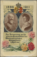 1840 - 1950 (ca.), Posten Von Karten Und Briefen Ab Vorphilatelie, Dabei Ganzsachen, Ansichtskarten, Luftpost,... - Autres & Non Classés