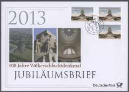 2002 - 2015, 6 Alben Deutschland *plus*-Edition Der Deutschen Post AG Mit Schuber, Marken Postfrisch Und Gestempelt... - Andere & Zonder Classificatie