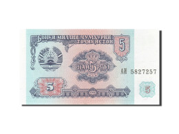 Billet, Tajikistan, 5 Rubles, 1994, 1994, KM:2a, SPL - Tadschikistan