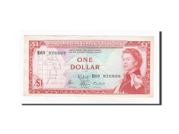 Billet, Etats Des Caraibes Orientales, 1 Dollar, 1965, KM:13d, TTB+ - Caribes Orientales