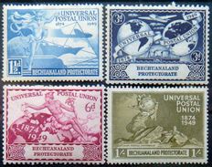 BECHUANALAND 1949 U.P.U. COMPLETE SET MLH - UPU (Wereldpostunie)