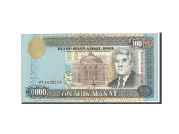 Billet, Turkmanistan, 10,000 Manat, 1996, Undated, KM:10, NEUF - Turkmenistan