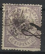 Espagne N° 146 Oblitéré 1874 - Used Stamps