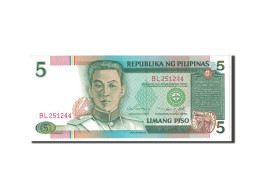 Billet, Philippines, 5 Piso, 1994, Undated, KM:168e, NEUF - Filipinas