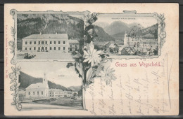 Gruss Aus Wegscheid.1899-Hotel Kornbacher-Kirche - Waidhofen An Der Thaya