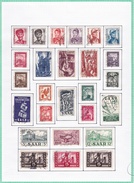 Sarre - Collection Vendue Page Par Page - Timbres Oblitérés / Neufs */** - B/TB - Colecciones & Series