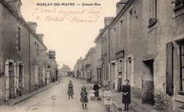 MESLAY Du MAINE 53 Grande Rue Animée - Meslay Du Maine