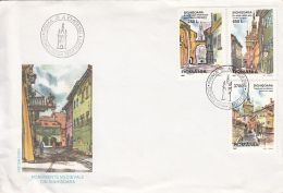 MEDIAEVAL MONUMENTS FROM SIGHISOARA, COVER FDC, 1997, ROMANIA - FDC