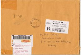 REGISTERED PREPAID COVER SENT IN GERMANY, 2007, TURKEY - Storia Postale