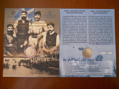 Greece 2 Euro 2013 Blister "100th Anniv. Of The Union Of Crete With Greece" Unc - Griekenland