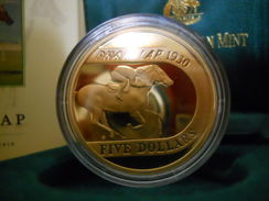 AUSTRALIA 5 $ DOLLARS 2000 PROOF "PHAR LAP" - Ongebruikte Sets & Proefsets